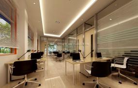 办公室布置室内效果图片