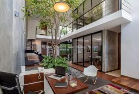 现代简约工装办公室吊顶装饰效果图