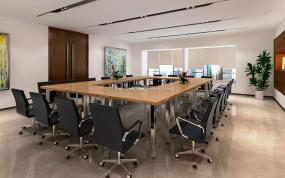 私人小办公室吊顶设计装修效果图片