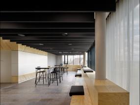 小型办公室装潢室内吸顶灯装修效果图片大全