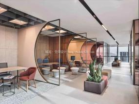 现代办公室风格台灯装修效果图片