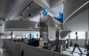 小型办公室水晶吊灯装潢设计效果图片