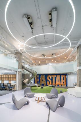 办公室吊灯装修实景图片