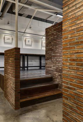 办公室室内简约吊灯装修设计图片