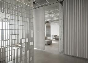 办公室简约吊灯装修效果图片