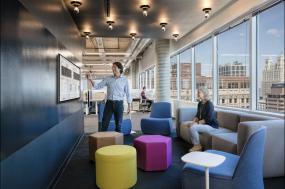 400平方米办公室装修效果图