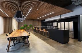 300平方米办公室装修效果图