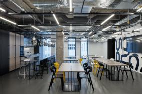 小型办公室个性室内装修效果图片