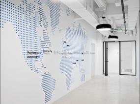 400平办公室平面布局图