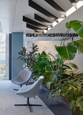 500平办公室装修设计