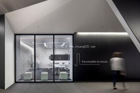 300平长方形办公室