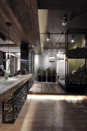 300平办公室简约布局