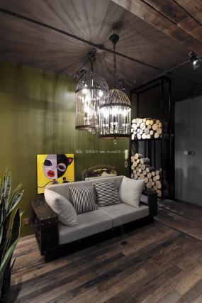 300平办公室工业风