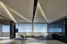 100平大通间办公室装修