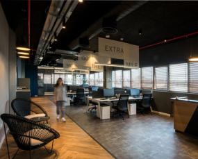 100多平办公室装修效果图