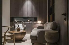 长型办公室装修效果图