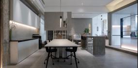 现代大型办公室装修效果图大全2020年