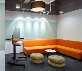 欧美古典装修办公室壁纸效果图