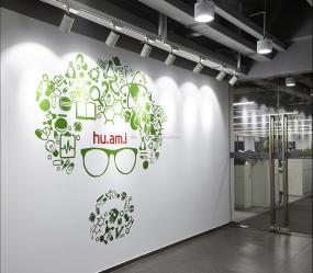 简约办公室壁纸装修效果图片欣赏