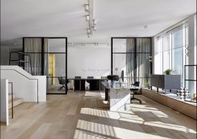 欧美办公室装修风格效果图图片