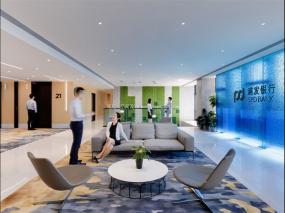 办公室设计效果图欣赏