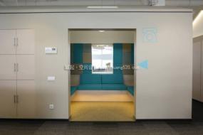 简约风格装修个性办公室效果图