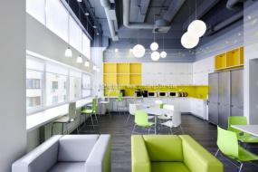 清新现代个性办公室设计效果图欣赏