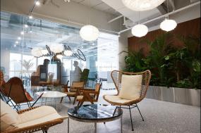 2018简约办公室室内装修风格图片