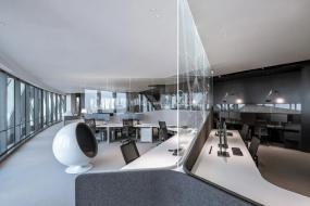 普通办公室简约风格装修效果