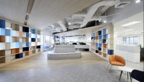 现代简约风格办公室装修效果大全