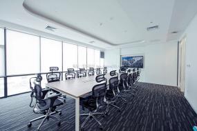 文字办公室装修效果图