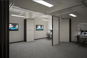 现代简约办公室室内设计装饰效果图