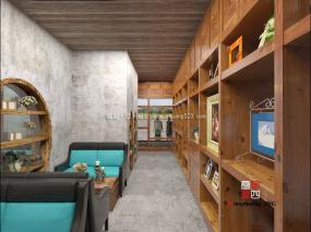 简约办公室设计装饰效果图片