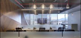 简约办公室装修效果图大全2014图片