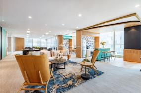 办公室简约装修设计效果图