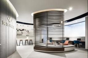 简约办公室工装装修效果图片