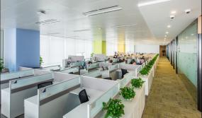 现代办公室装修效果图库