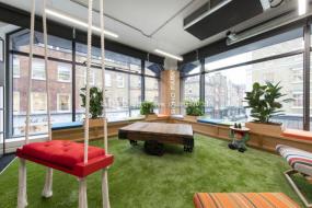 现代办公室装修管理效果图