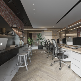 400平办公室装修