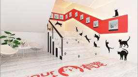 400平办公室装修效果