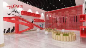 400平方米办公室装修效果图