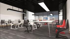 400平米办公室装修图片