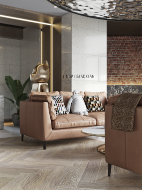 400平方米办公室地面装修效果图