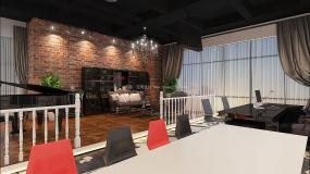 400平方办公室装修效果图