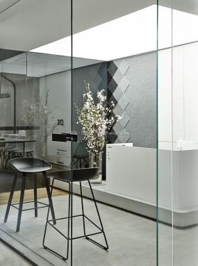 400平办公室装修实景图