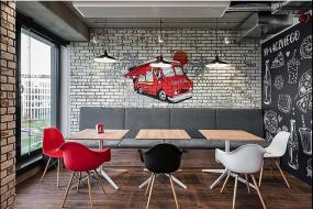 300平办公室布局图