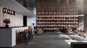 豪华办公室美时办公设计图