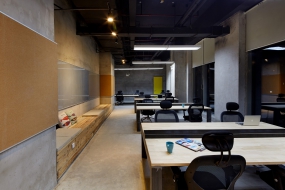 办公室工业风装修风格