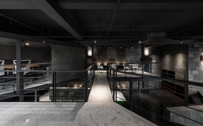 办公室工业风装修图片效果图