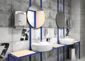 办公室工业灰装修图片